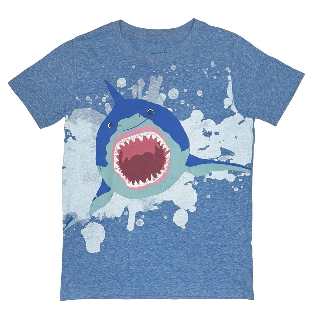 Crewcuts Shark With Foil Braces Tee